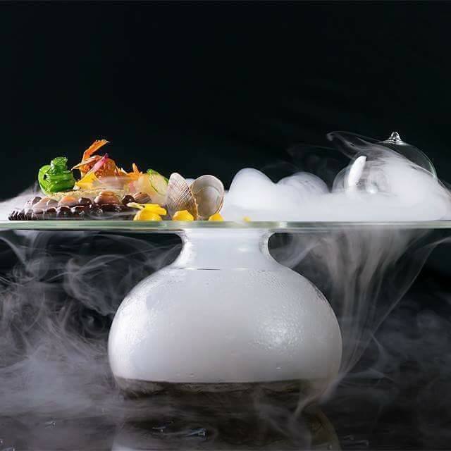 No words for this super molicular plating by: Executive Chef Dipanshu Bhatia.